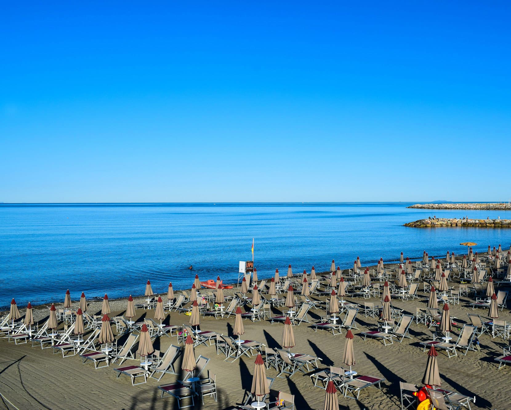 Spiaggia privata, Marina di Cecina, Toscana